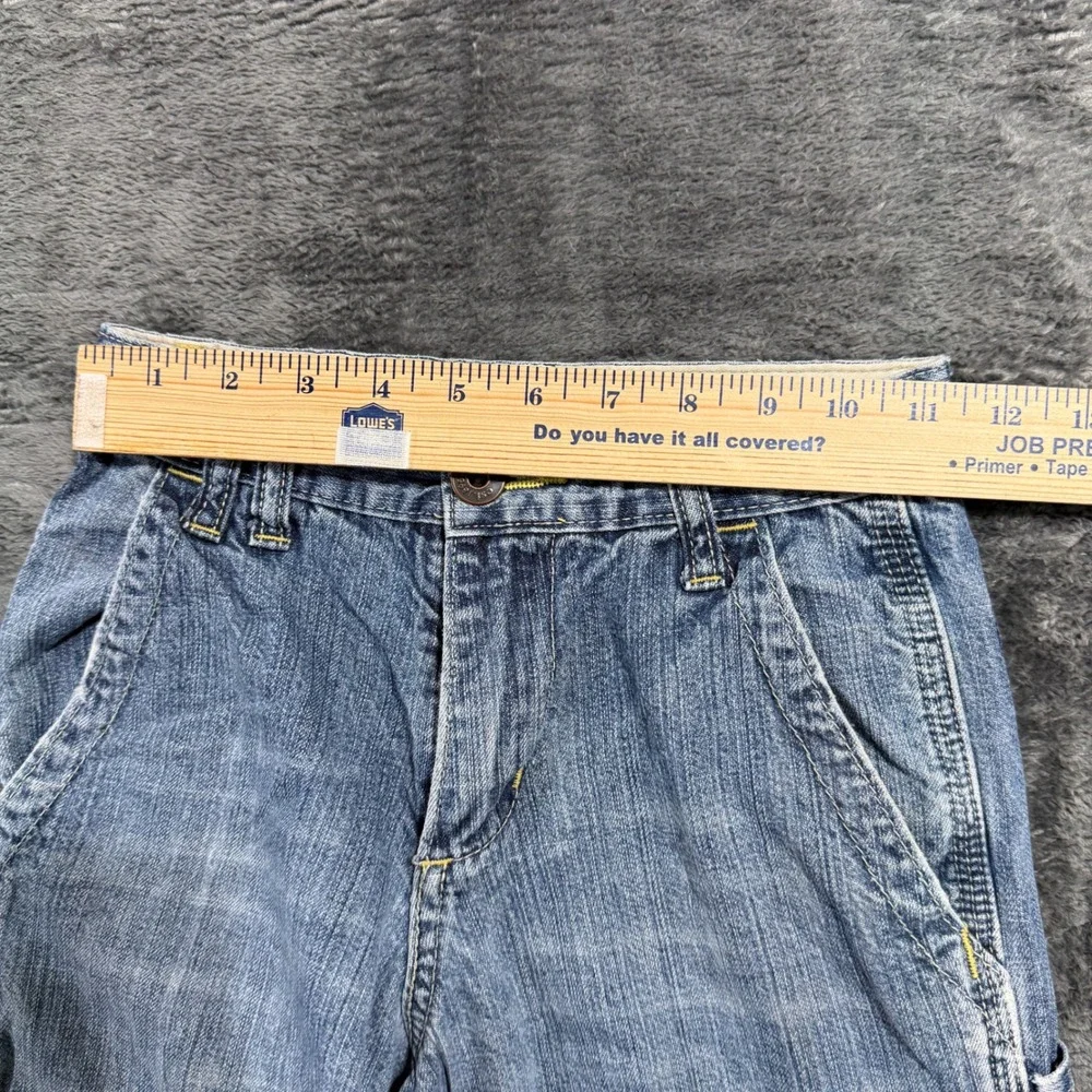 OshKosh Carpenter Jeans Boys 8S‎ Blue Denim Slim Fit